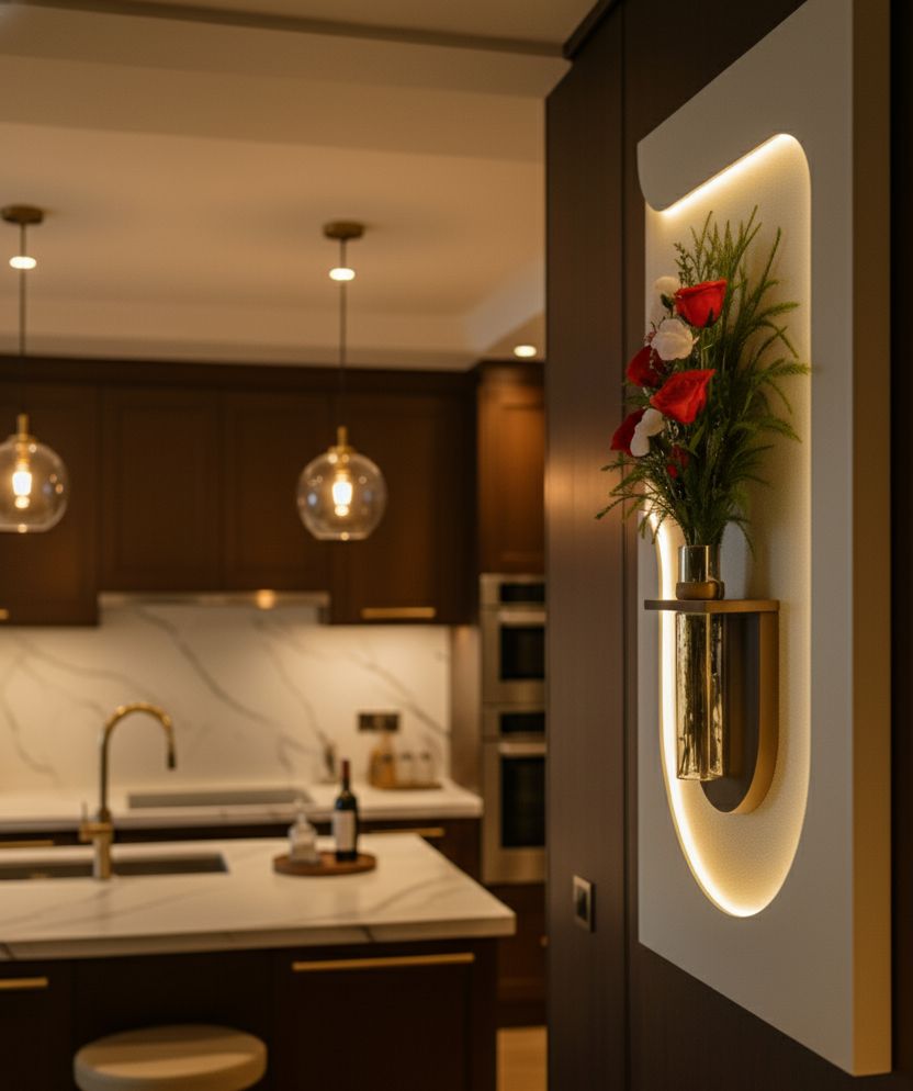 LunaBloom - Radiant Floral Wall Art